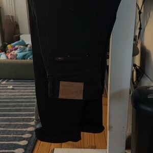 Faherty Black Relaxed Men's Jeans